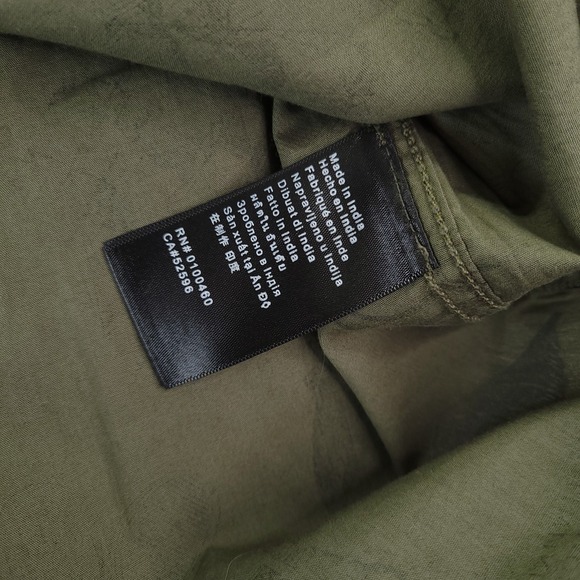 Kavu Shirt Men Small Olive Green Nautical Hootenanny All Over Print Kraken Diver - Picture 7 of 13